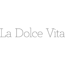 La Dolce Vita Text Text Chic Illustration Quotes