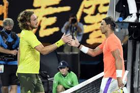 Last modified on sun 6 jun 2021 00.35 edt having never stepped on to a tennis court with rafael nadal in the opening three years of his atp tour career, cameron norrie is starting to become. Tennis Tsitsipas Stuns Nadal In Five Sets At Australian Open Tennis News Top Stories The Straits Times