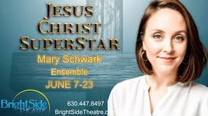 #meetthecast of Jesus Christ Superstar : Mary Schwark as a menace of the  ensemble. Mary is thrilled to be making her professional debut with  BrightSide Theatre! Recent credits include Edwin Drood in ...