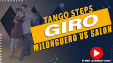 GIRO: Milonguero vs Salon Style - Main differences in the embrace ...