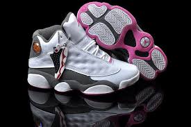 Pink Black And White Jordan 13s Womens Air Jordan 13 New Colors White Grey Pink Shoes Women Shoes Online Air Jordans Air Jordan Shoes
