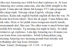 Di malaysia, bahasa melayu mengalami perubahan nama beberapa kali. Bahasa Rojak Wikipedia Bahasa Melayu Ensiklopedia Bebas