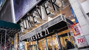 Forever 21 — times square. Forever 21 Files For Bankruptcy Will Close Up To 178 Stores In U S Marketwatch