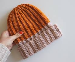 Easy knit hat patterns for the beginner knitter to the more advanced. Crochet Ribbed Hat Free Written Pattern Sirin S Crochet