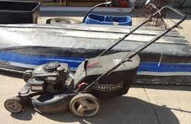 My honda engine on a craftsman lawn mower kicks back when i attempt to start it with the rope start. Bid Gallery April 20 Online Auction 1bid