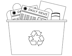 Stats on this coloring page. Recycling Bin Coloring Page Coloring Sky