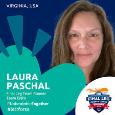 🚓🔥🏃‍♂️ Special Olympics World Games Berlin 2023 Final Leg team eight  member Laura Paschal with Law Enforcement Torch Run for Special Olympics  Virginia and Law Enforcement Torch Run for Special Olympics Virginia