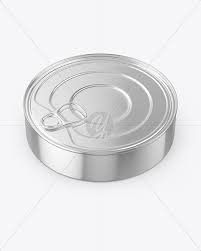 Download Metallic Tin Can Mockup In Can Mockups On Yellow Images Object Mockups PSD Mockup Templates