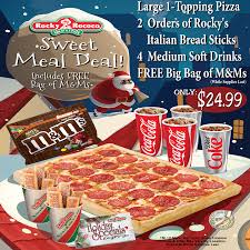 Last Day Today Everything You Love About Our Famous Family Meal Deal Now Includes A Bag Of M Ms And A Money Saving Coupon Book Meal Deal Meals Pizzeria Menu