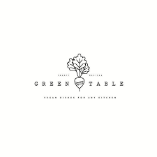 Green Table In 2020 Healthy Logo Logo Design Simple Logo Design