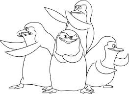 Malvorlage Pinguine Aus Madagascar Coloring And Malvorlagan