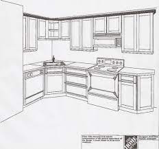 Small L Shaped Kitchen Layouts Skecth With Corner Stove And Floating Shelve With Small And Modern L Shaped Kitchen Kuchen Layouts L Formige Kuche Kuchenplanung