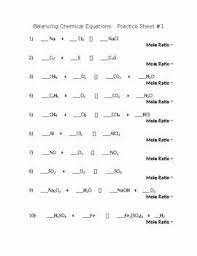Balancing Equations Practice Worksheet Answers Awesome Balancing Chemical Equations Worksheet By In 2020 Practices Worksheets Balancing Equations Equations