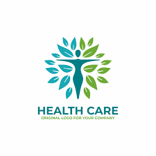 Health Care Logo Modern Health Logo With Green And Blue Leaf Abstract Creative Logo Design Color And In 2020 Healthcare Logo Logo Design Health Colorful Logo Design