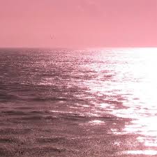 A surprising and playful decoration that will be a unique eyecatcher in your home. Rose Gold Sunset And Water Image 6627319 On Favim Com