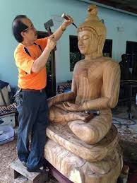 There are many different kinds of buddha and bodhisattva images that show different qualities. Wooden Buddha Statues The Encyclopedia Of Crafts In Wcc Asia Pacific Region Ec Apr