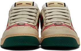 See more ideas about white sneakers, white shoes, sneakers. Gucci White And Pink Gg Screener Sneakers 9665 Pink The Urge Us Sneakers Gucci High Top Sneakers Gucci Sneakers