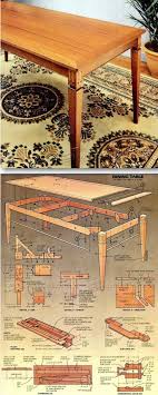 Dining Room Table Plans Furniture Plans And Projects Woodarchivist Com Diy Farmhouse Table Plans Woodworking Inspiration Woodworking Projects Plans