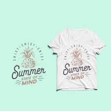 Download Summer State Of Mind T Shirt Design Summer Svg Summer Png Summer Eps Summer Design Bundle