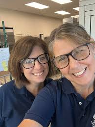 When your former work bestie (Brandi Holloway) becomes your current work  bestie, it's a pretty great day. All we need is to have Catherine Sage here  and the band will be officially