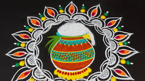 Beautiful sankranthi muggulu designs to be drawn for the festival of sankranthi. Wish You Happy Pongal 2020 Sankranthi Muggulu Designs Simple Border Rangoli Designs 2021