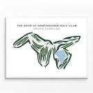 The Spur at Northwoods Golf Club SC Golf Course Map Home - Etsy