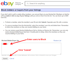 We did not find results for: Block Unwanted Buyers On Ebay For Good