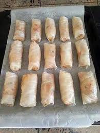 Nems Au Poulet Cuits Au Four Recette Recette Nems Recette Recettes De Cuisine