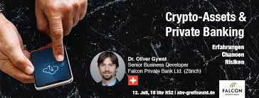 Company profile page for falcon private bank ltd including stock price, company news, press releases, executives, board members, and contact information. Crypto Assets Private Banking Borsenverein Greifswald
