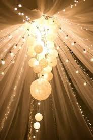 Ivory Tulle And Lights 240 Feet Reception Decoration 51 Off Retail Wedding Reception Decorations Wedding Lights Wedding Decorations