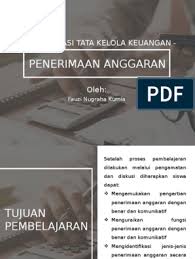 Jurnal khusus penerimaan kas juga dapat didefinisikan sebagai suatu jurnal yang fungsinya untuk mencatat transaksi keuangan yang ada serta bisa. 3 4 Penerimaan Anggaran Pptx