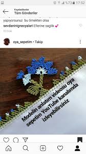 Nilufer Yaylali Gokagac Adli Kullanicinin Igne Oyasi Panosundaki Pin Oya Ornekleri Nakis Dugumleri Oya