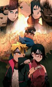 Beautiful Art Boruto Next Generation Episode 24 Borusara Naruto Boruto Naruto Shippuden Sasuke Gaara Do Deserto Anime Naruto
