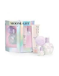 Ariana grande mini 4 pack set. Ariana Grande 3 Pc Moonlight Set Edp Body Lotion New Ebay