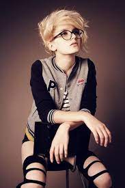 Short boots, or booties, are a popular look for hipster girls, usually worn with tights and a vintage dress. Pin On Impressive Short Hair Styles