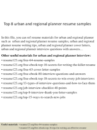 Mentioned is the way you can write town planner cv template. Top 8 Urban And Regional Planner Resume Samples