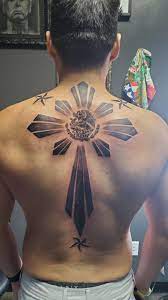 Tattoos have a rich history in philippines. Filipino Mexican Flag Hybrid With A Christianity Twist First Tattoo By Diego From Beauty And The Ink In Irvine Ca Tattoo Lover Family