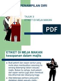 Melayani berbagai bentuk furniture minimalis maupun ukiran. Etiket Di Meja Makan