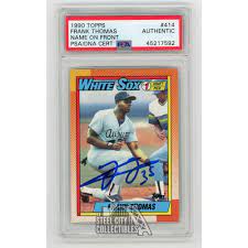 We did not find results for: Frank Thomas 1990 Topps Autographed Rookie Card 414 Psa Dna Steel City Collectibles
