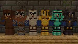 The only thing broken in later versions seems to be the arrow texture. Blueue S Enhanced Armor Pack Overlay Minecraft Pe Texture Packs