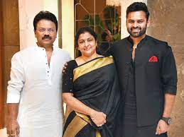 All the details are covered below. Hero Sai Dharam Tej Family Photos Lovely Telugu