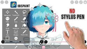 More images for tutorial mewarnai ibis pain » Tutorial Ibispaint Android Rem Re Zero Youtube