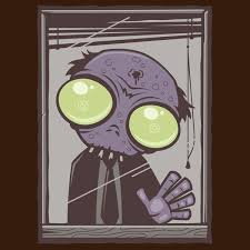Office Zombie Cartoon Neatoshop Desain Kaos
