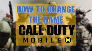 A dialog box appears where the players have to input. How To Change The Name In Call Of Duty Mobile Gamingonphone