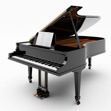 Grand Piano 3d 3ds In 2020 Piano Grand Piano Learn Piano