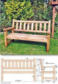 Then spread glue in the slots and on the biscuit and press the leg and the seat rail together. Build Garden Bench Outdoor Furniture Plans And Projects Woodarchivist Com Garden Bench Plans Outdoor Furniture Plans Wooden Garden Benches