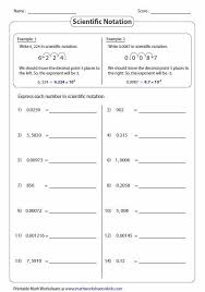 Operations With Scientific Notation Worksheet Scientific Notation Worksheets In 2020 Scientific Notation Scientific Notation Worksheet Scientific Method Worksheet