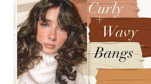 This appearance originated in the 60s and 70s (think jane birkin), but today's appearance has a series of styles and textures: How I Cut Style My Curly Wavy Bangs Youtube