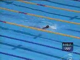 May be an image of 1 person and pool. Eric Moussambani Az Olimpian Knezy Jeno Tolmacsolasaban Youtube