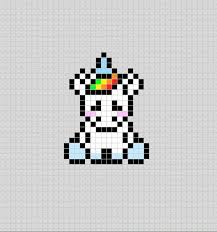 Unicornio Unicorn Pixel Art Patterns Pixel Art Pattern Graph Paper Drawings Pixel Drawing